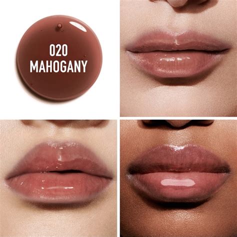 dior mahogany lip gloss.